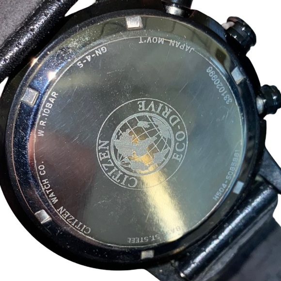 Citizen Eco Drive Chronograph WR 100 Wristwatch (S-3) - Picture 5 of 7